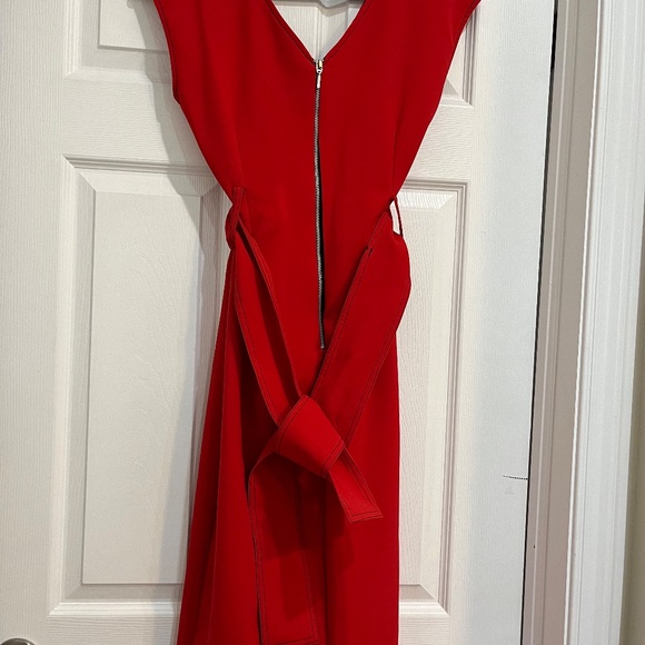 Zara Midi Belted Dress | M - Picture 2 of 3